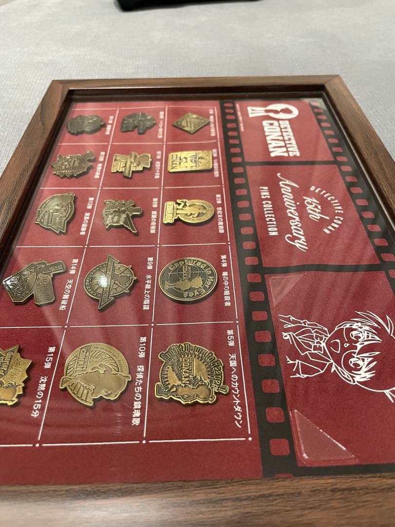 【非売品】名探偵コナン 15周年記念 メモリアルピンズセット