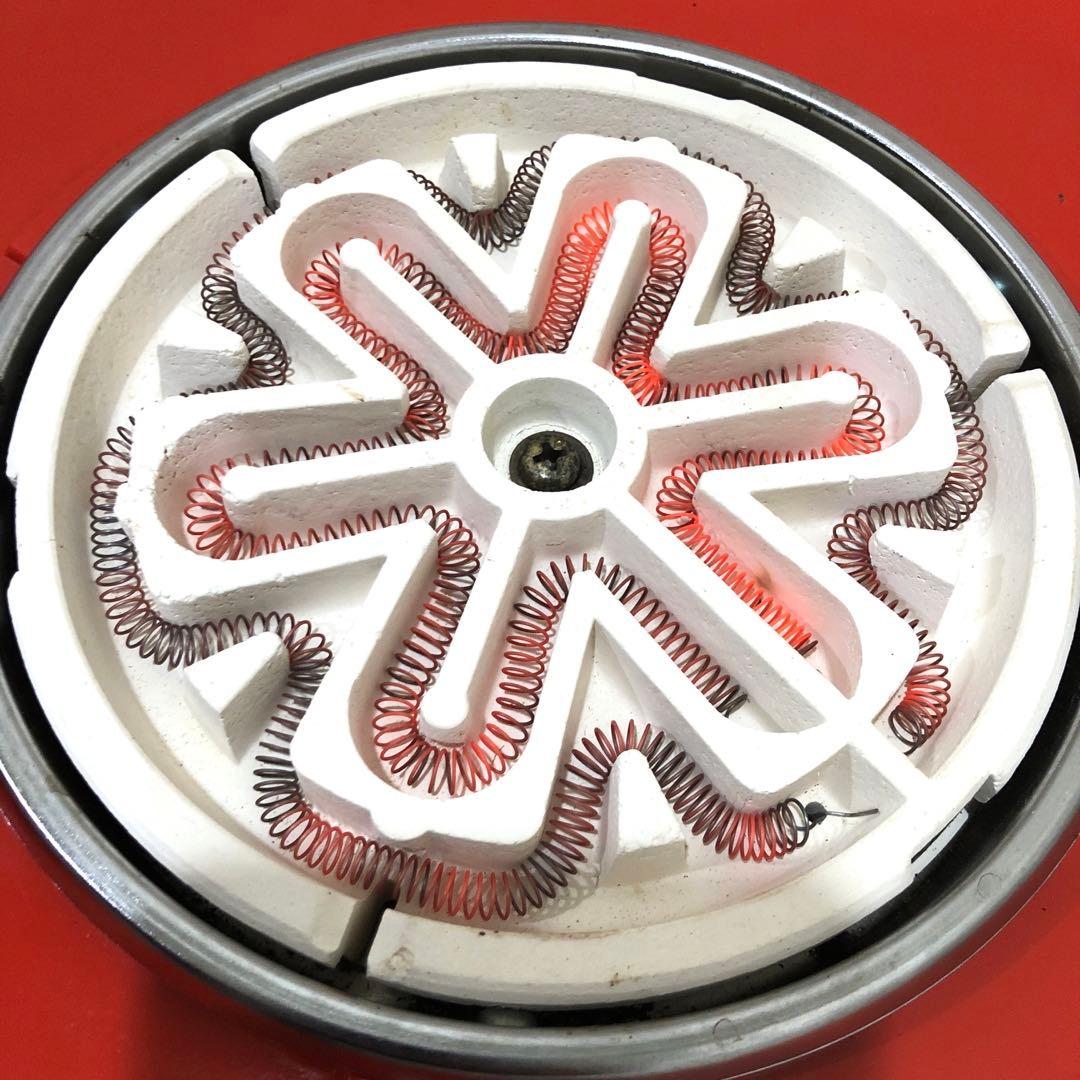 HITACHI 日立 電気こんろ コンロ 昭和レトロ