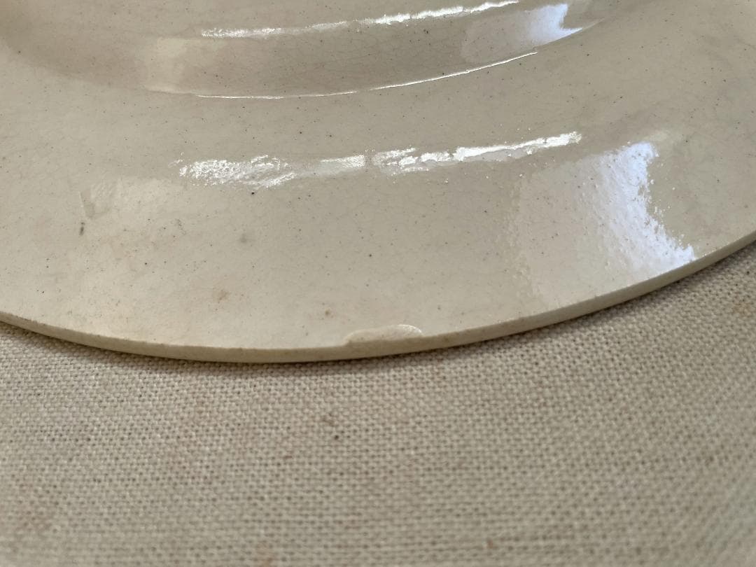 レア◯H.B &CIE 平皿　N-867/フランスアンティーク/クレイユ