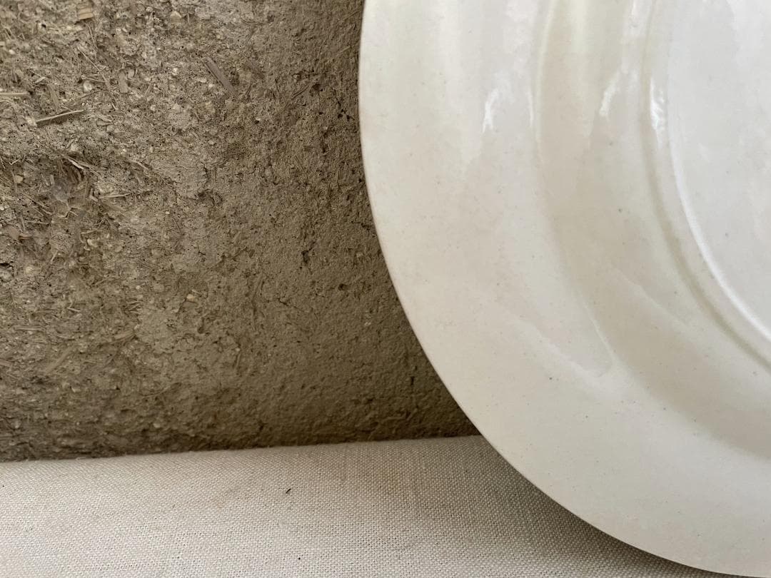 レア◯H.B &CIE 平皿　N-867/フランスアンティーク/クレイユ