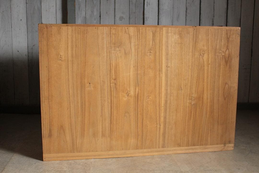 綺麗な前欅の箪笥3段　引き出し　タンス　収納　古家具　古民家　時代家具