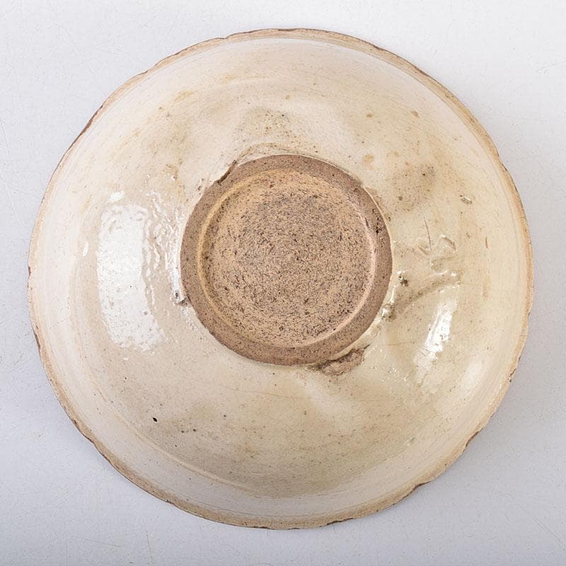 朝鮮美術　李朝　高麗白磁　茶碗　M　R8644