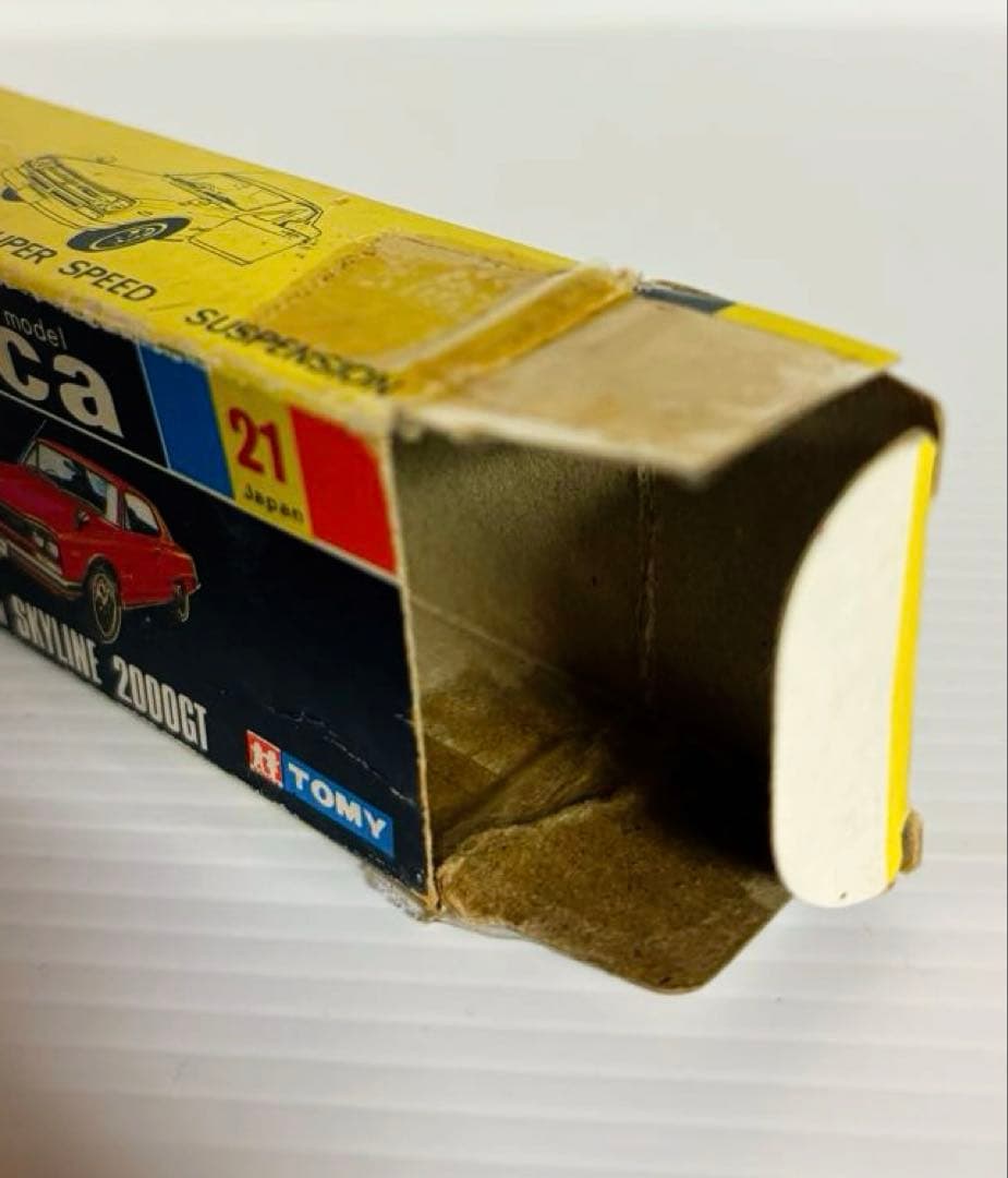 トミカ黒箱　No21 ニッサン スカイライン 2000GT