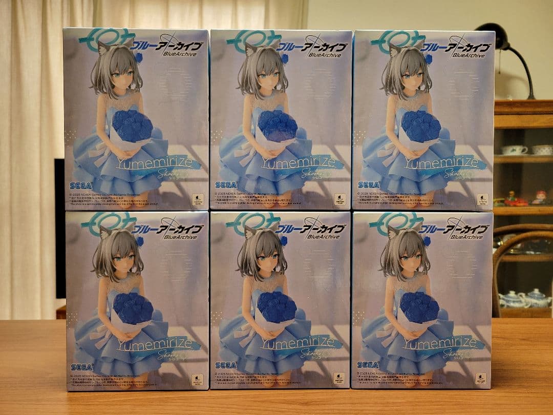 ブルーアーカイブ·Yumemirize シロコ·フィギュア·6体セット新品未開封