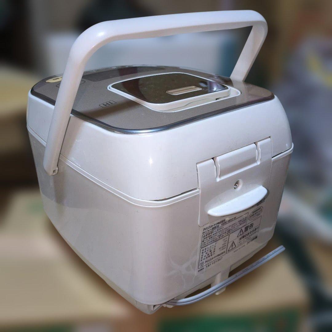 ★使用回数 7日のみ★極厚火釜 5.5合炊き アイリスオーヤマ IHジャー炊飯
