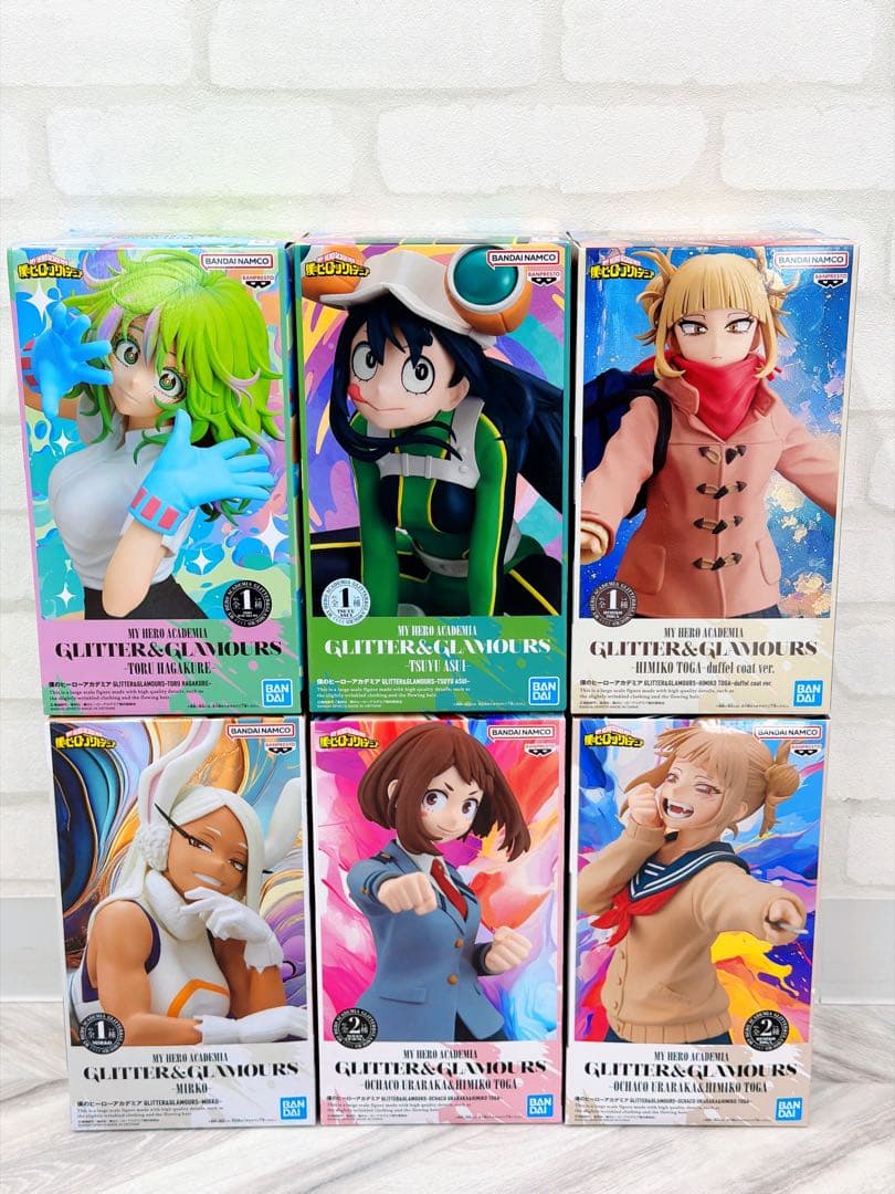 僕のヒーローアカデミア GLITTER & GLAMOROUS 6個セット