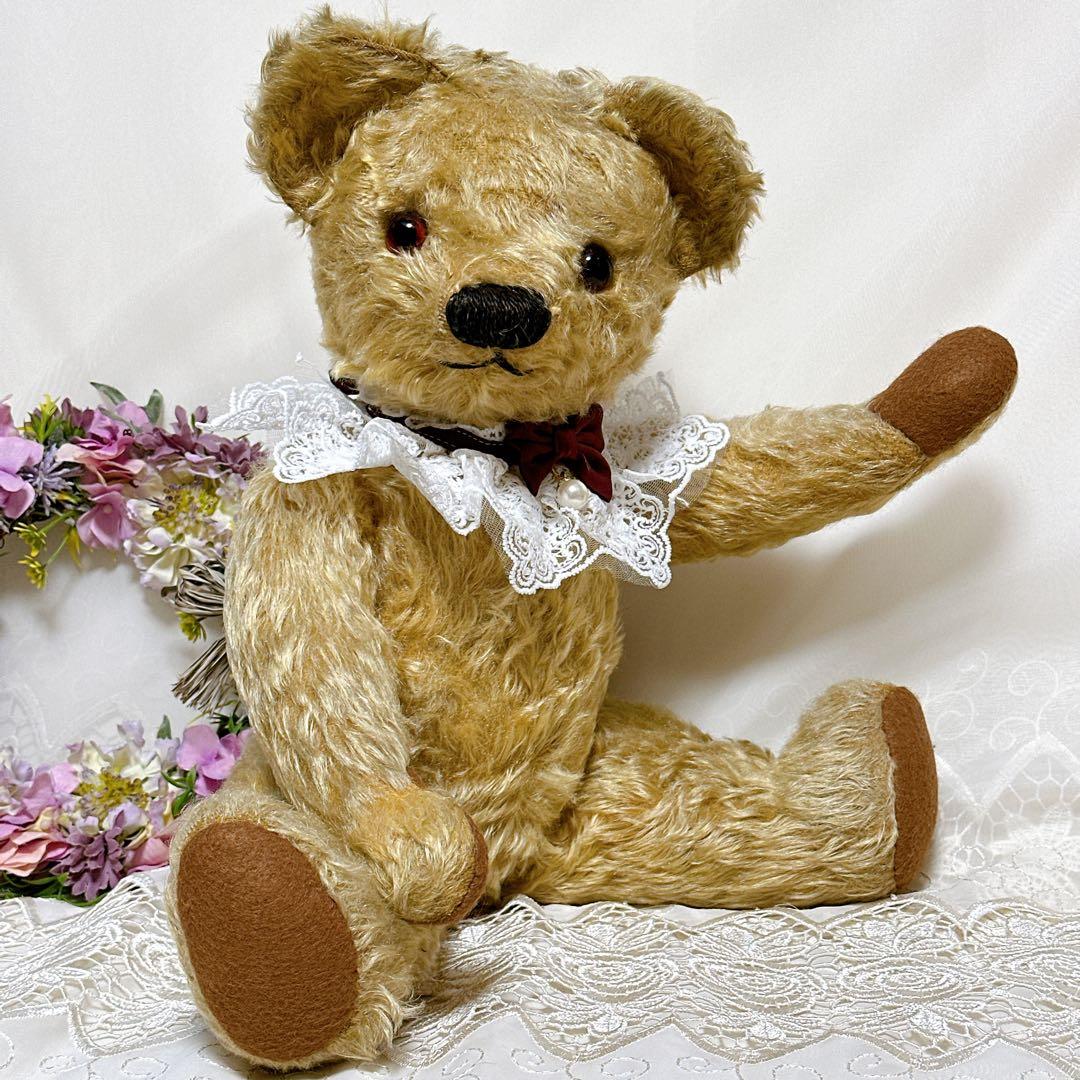 ミカエル 様❤️美形❤️大きめチャドバレーベア　1940's テディベア