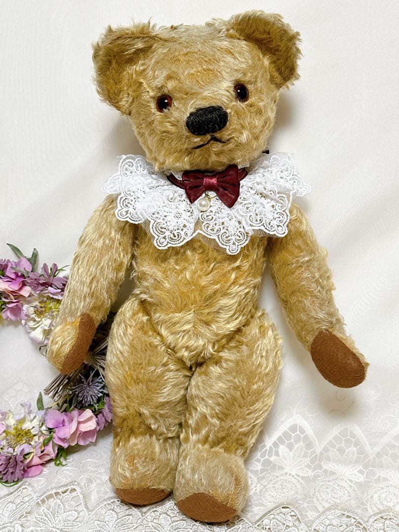 ミカエル 様❤️美形❤️大きめチャドバレーベア　1940's テディベア