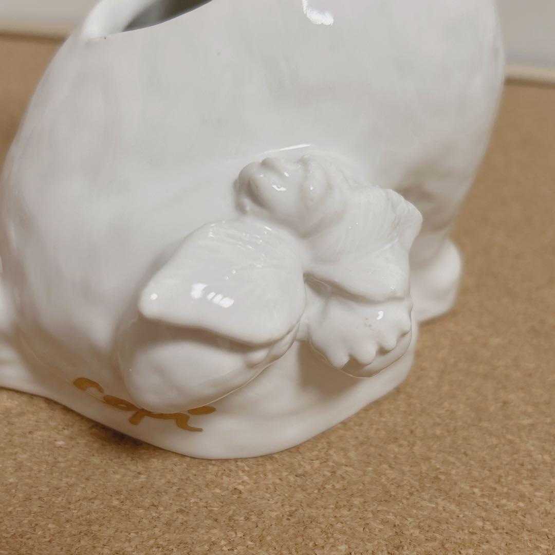 フランシュリッペ　Capi シルエットうさぎ　いちご　フラワーベース　新品