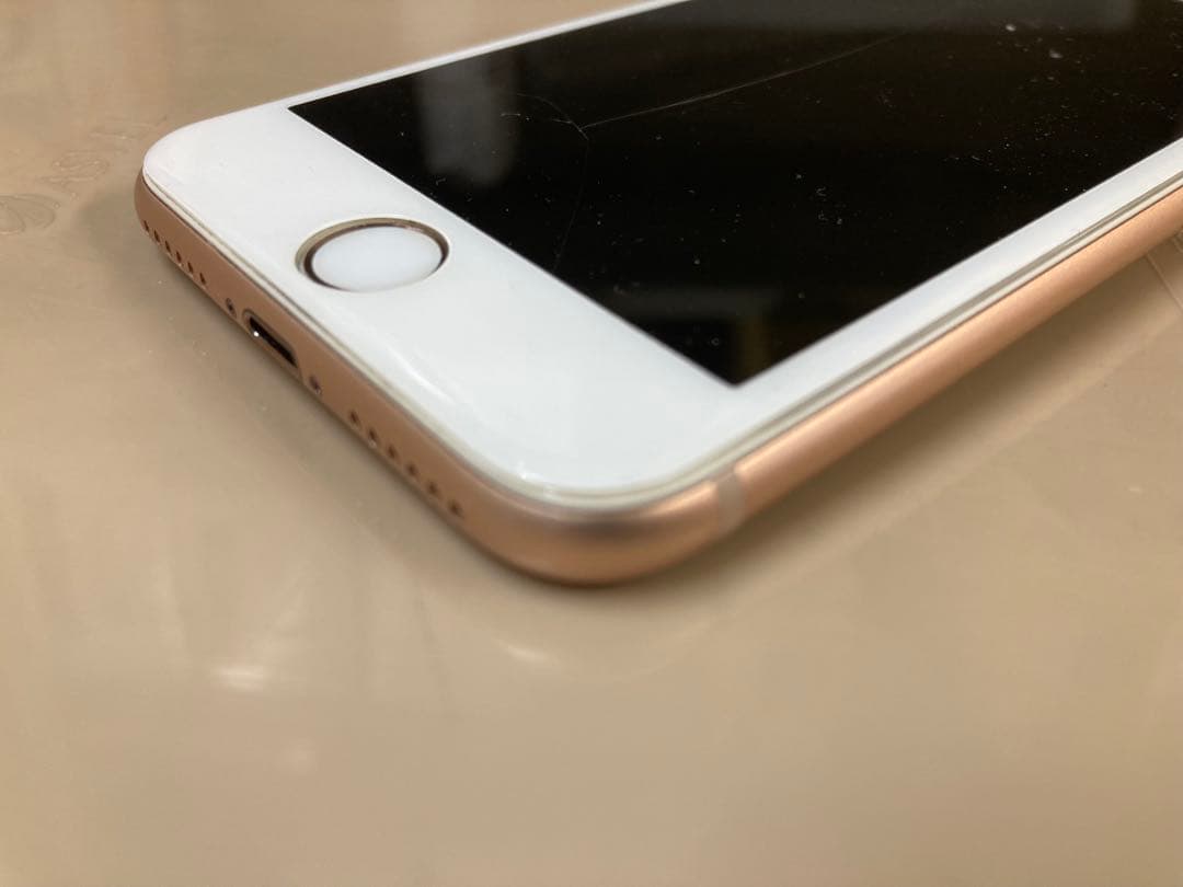 ‼️超美品‼️iPhone8箱有本体64GBピンクゴールドSIMフリ-バッテリ100