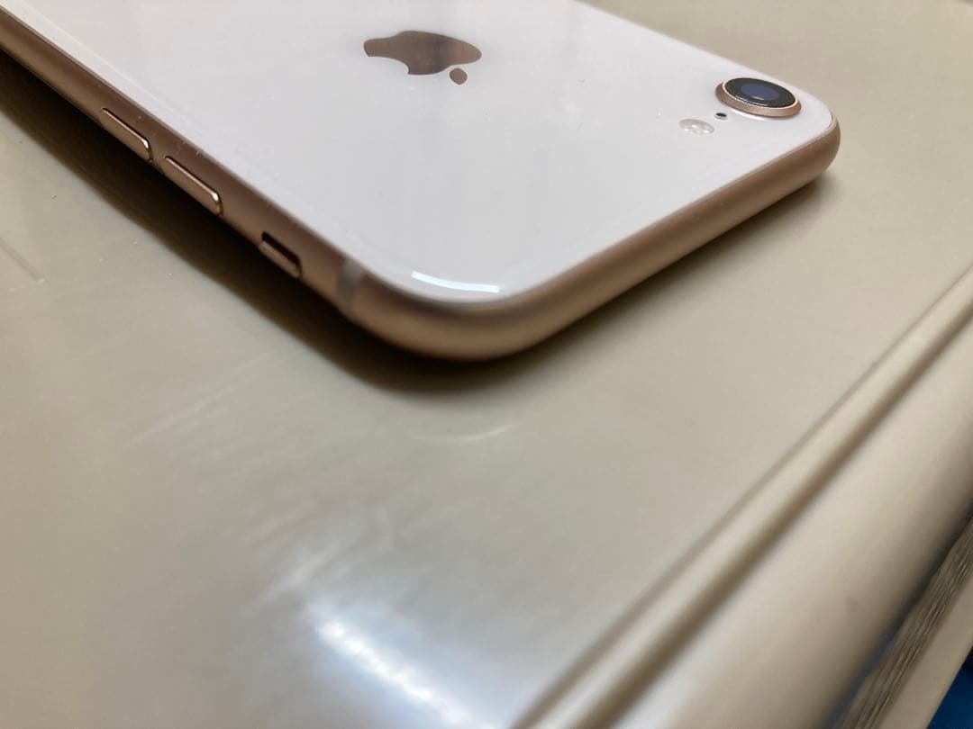 ‼️超美品‼️iPhone8箱有本体64GBピンクゴールドSIMフリ-バッテリ100