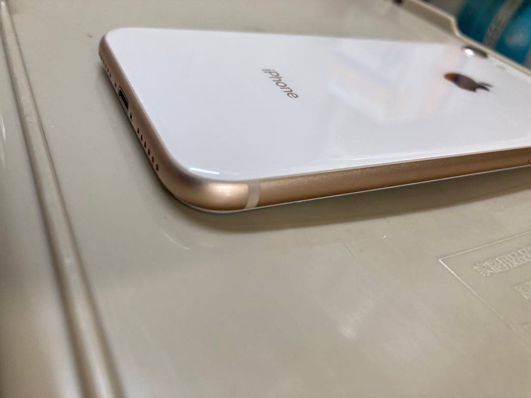 ‼️超美品‼️iPhone8箱有本体64GBピンクゴールドSIMフリ-バッテリ100