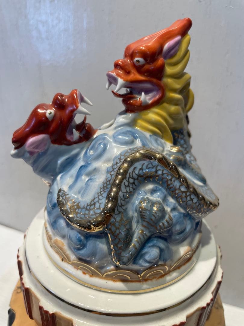 希少　美術陶陶磁器　三川内焼　唐子絵　壺　花瓶　花器　香炉　置物　インテリア