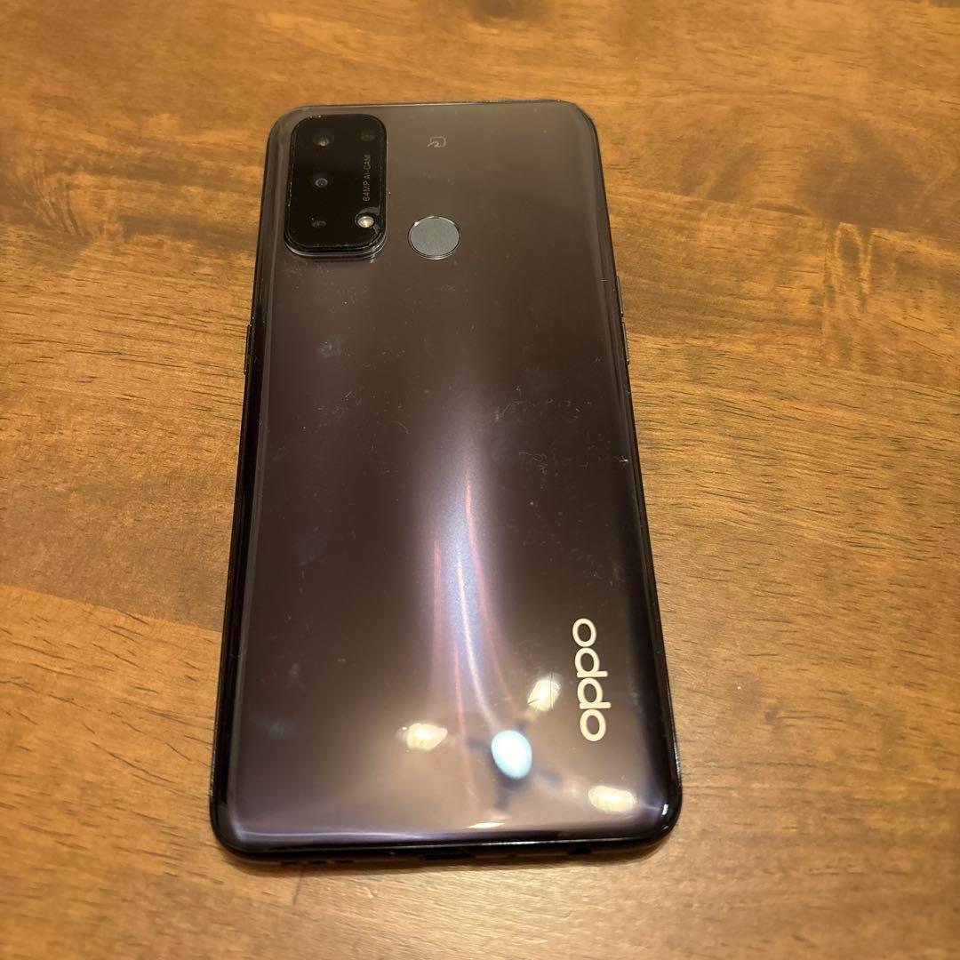 【送料無料】OPPOReno5A 本体のみ シルバーブラック 128GB
