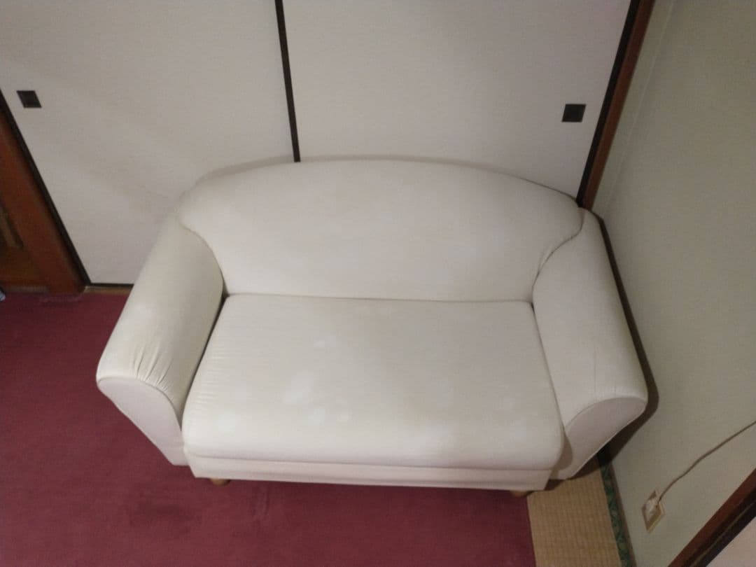 福岡　無印良品?　幅139cmコンパクト　ソファー