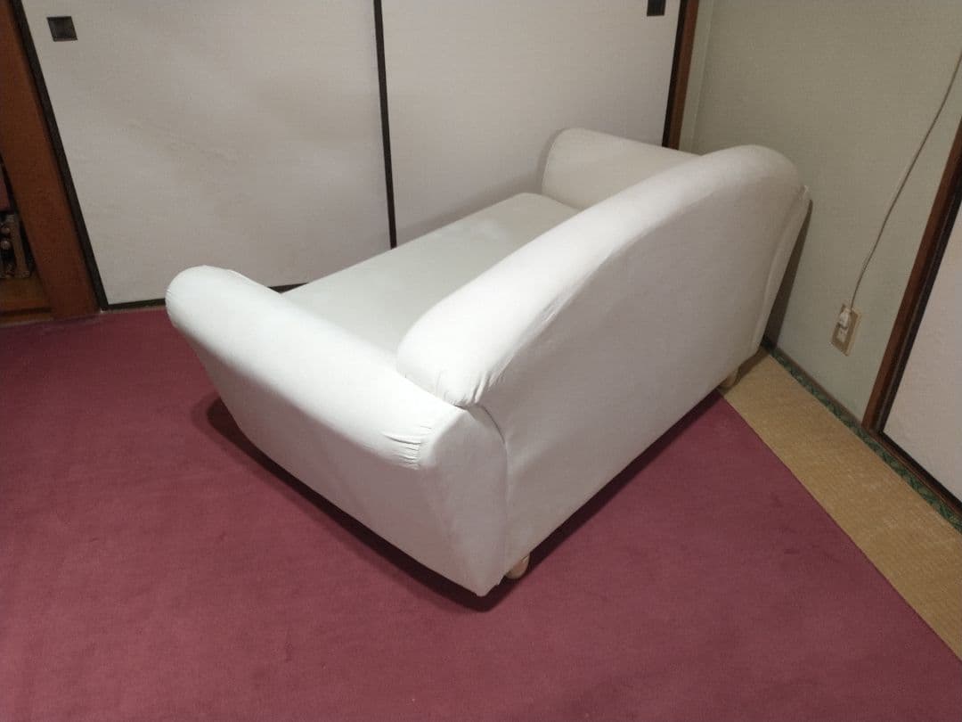 福岡　無印良品?　幅139cmコンパクト　ソファー