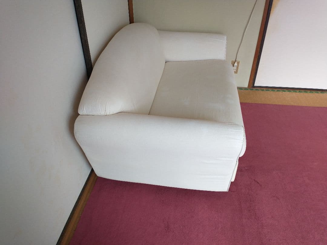 福岡　無印良品?　幅139cmコンパクト　ソファー
