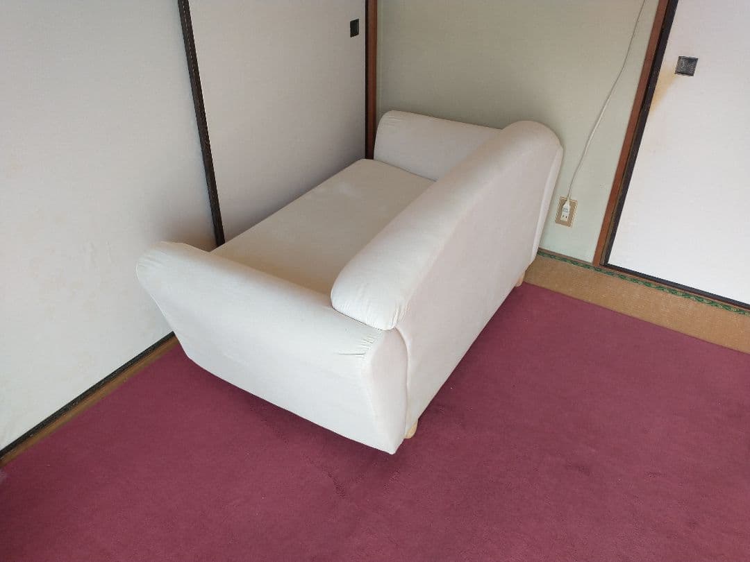 福岡　無印良品?　幅139cmコンパクト　ソファー