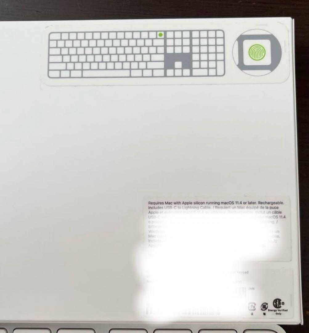 Apple Magic Keyboard テンキー付 US英語配列