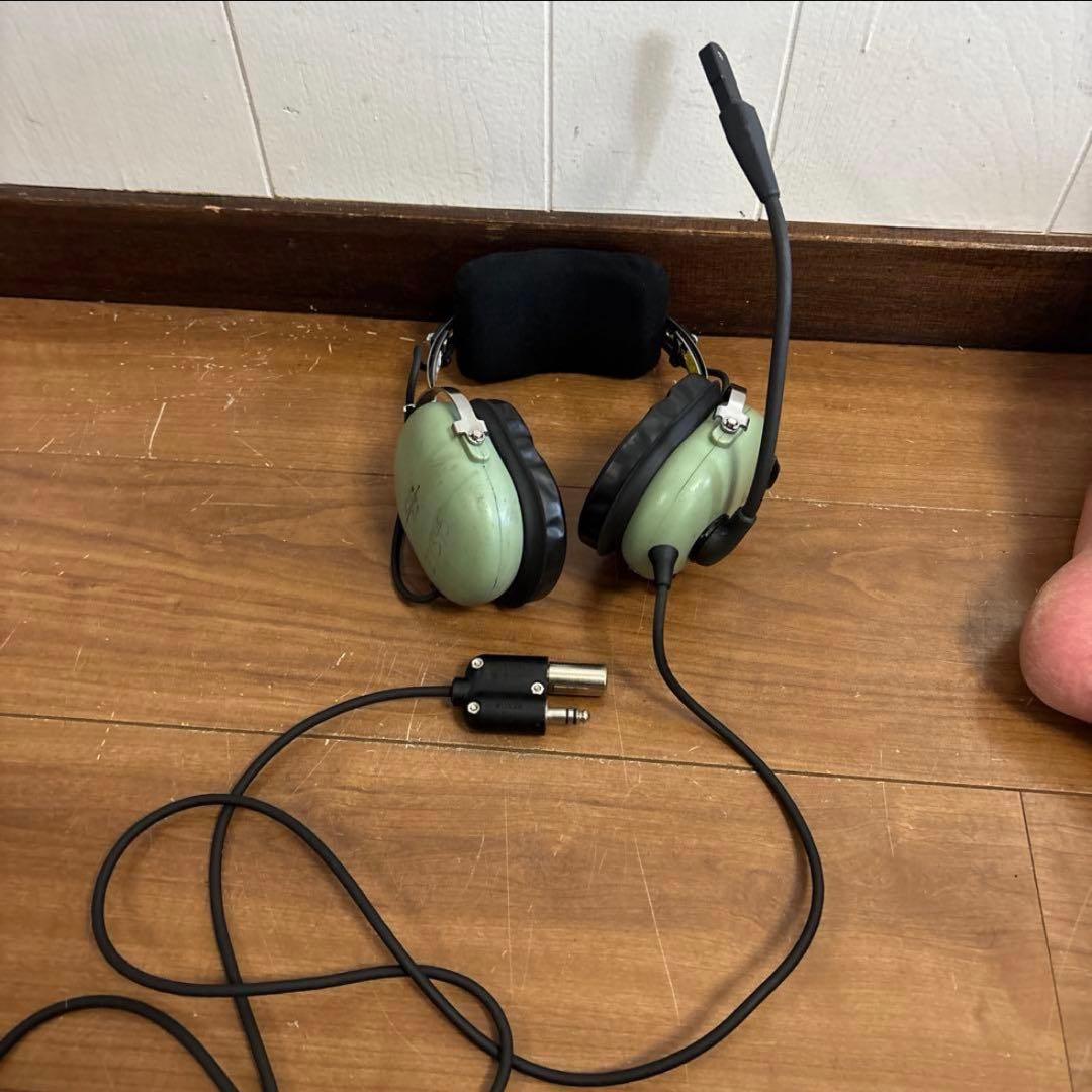 米軍実物　DAVID CLARK HEADSETヘッドセット　① 送料無料