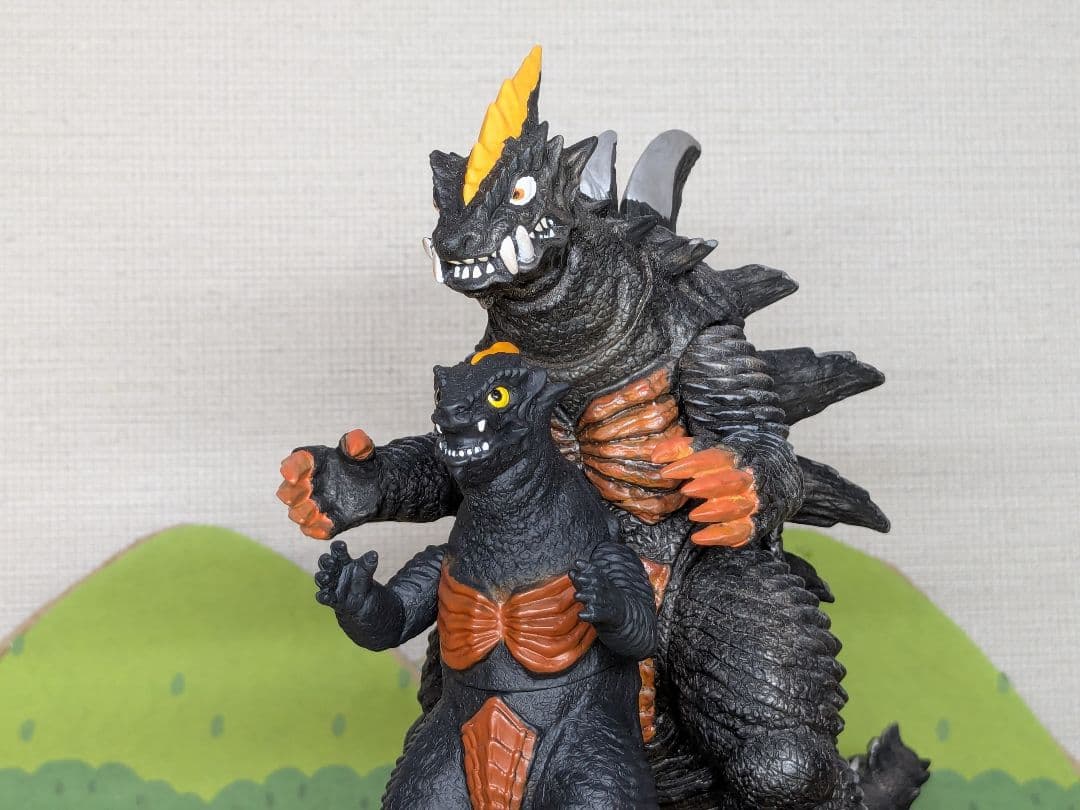 ウルトラマンブレーザー デマーガ＆ベビーデマーガ ソフビ 塗装＆改造版