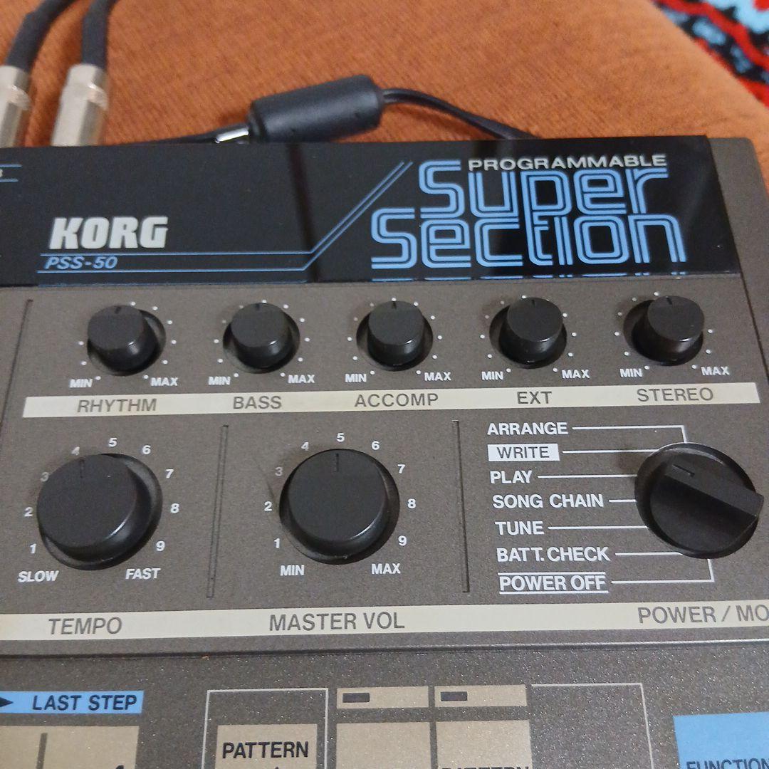 【タク】KORG SUPER SECTION PSS-50※取説付き