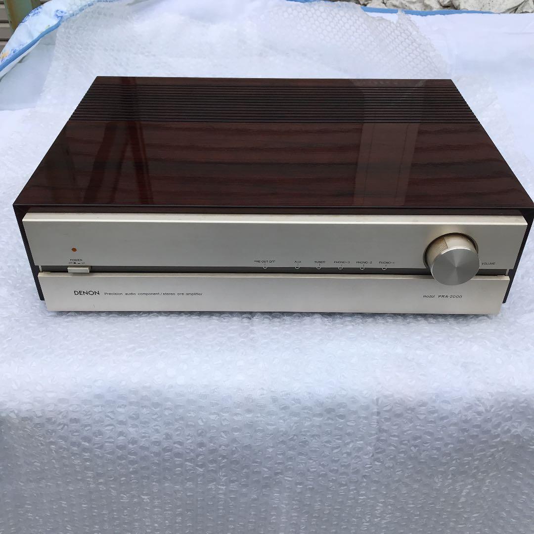 激レア　DENON アンプ　PRA-2000 オーバーホール済み