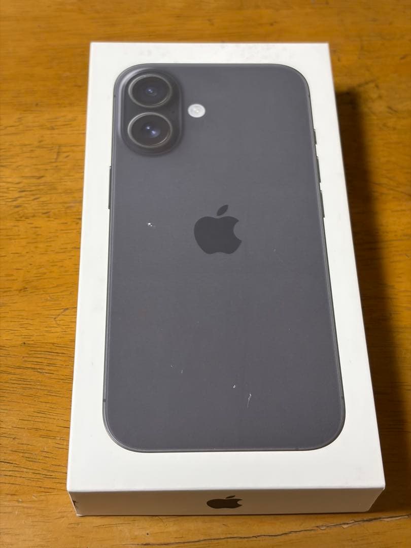 Apple iPhone 16 ブラック 128gb 本体