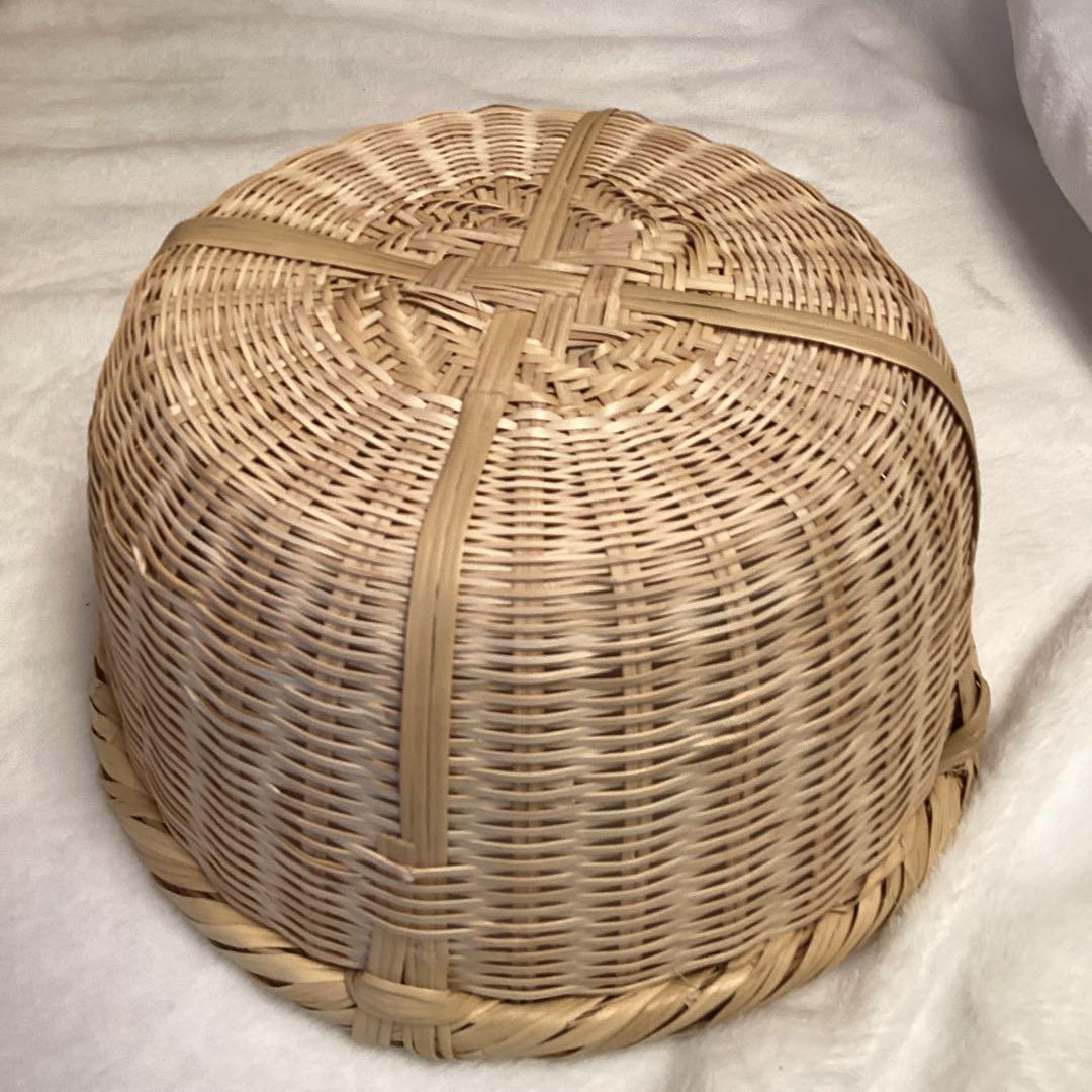 すず竹　米とぎざる(5合用)山梨県富士山麓のすず竹細工