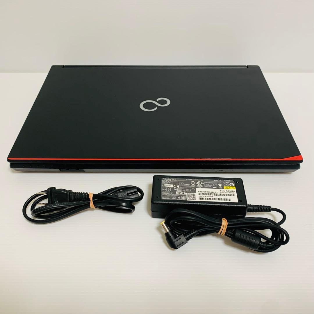 【初期設定済】富士通 ノートPC SSD256GB Win11