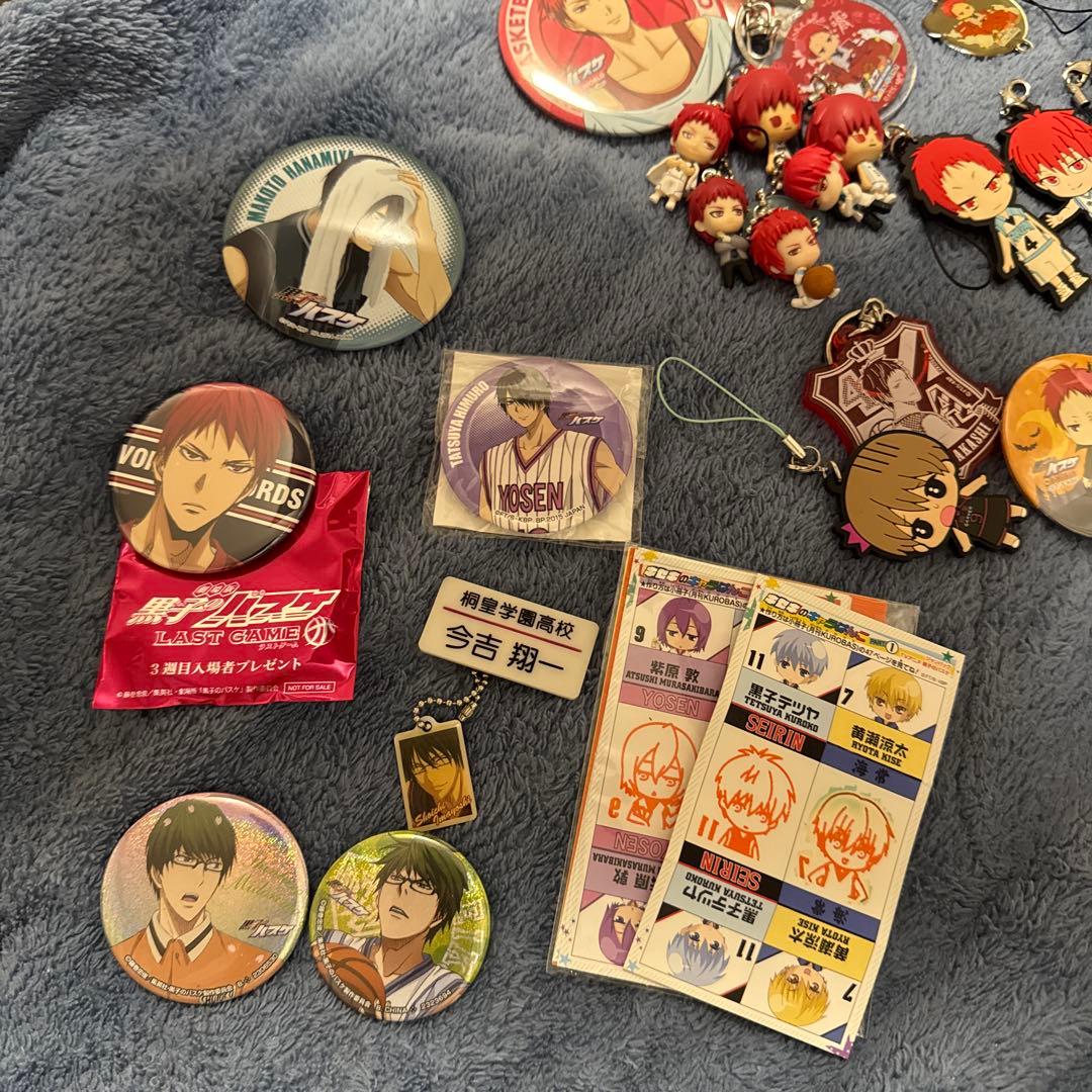 黒子のバスケ　缶バッチ等セット