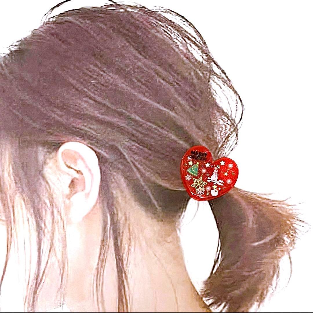 Christmasヘアゴム
