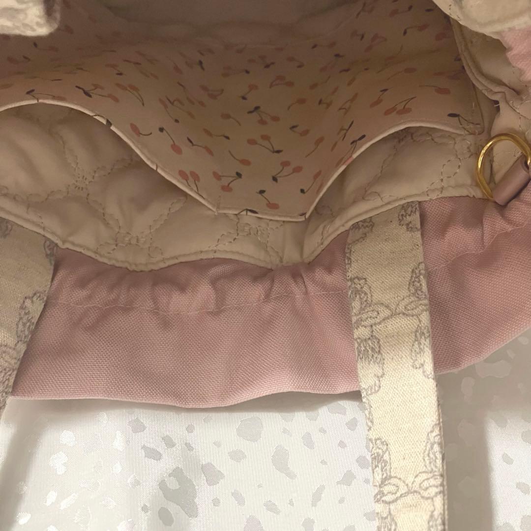 まんなかコロン 巾着 ジョリーフルール