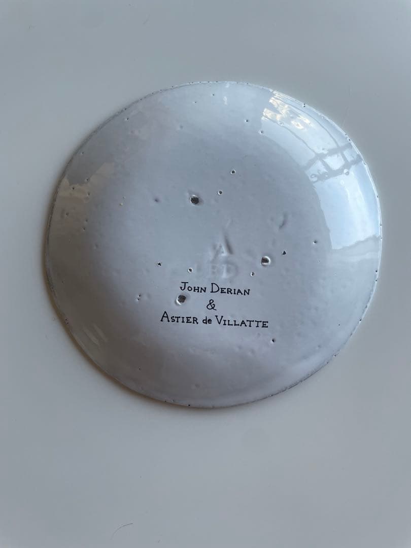【Astier de Villatte】天使のプレート