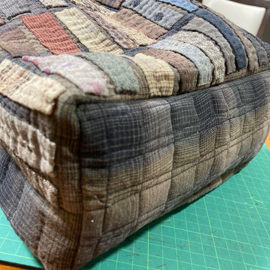 パッチワークグラニーバッグ ハンドメイド