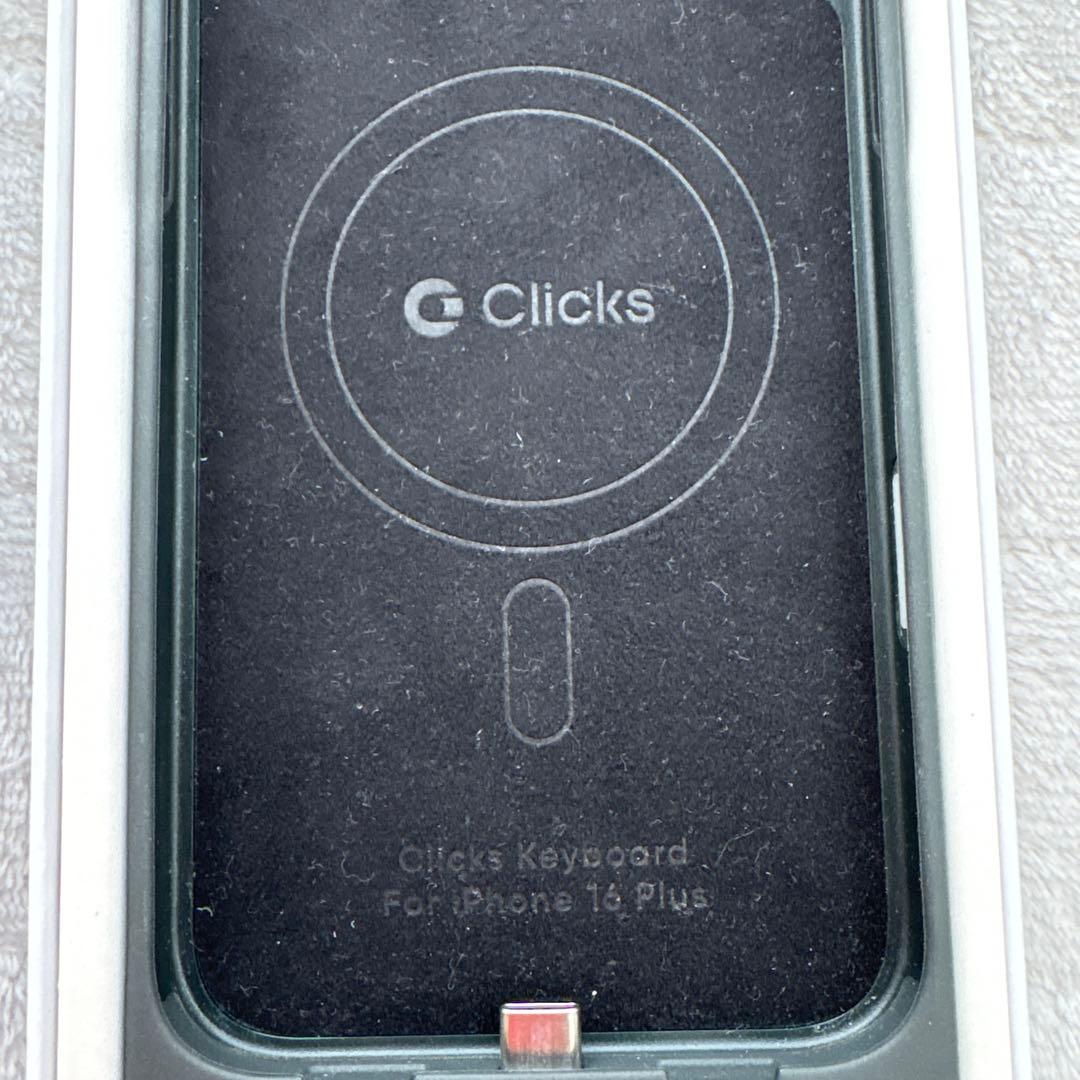 Clicks Keyboard iPhone16Plus用 ブラック