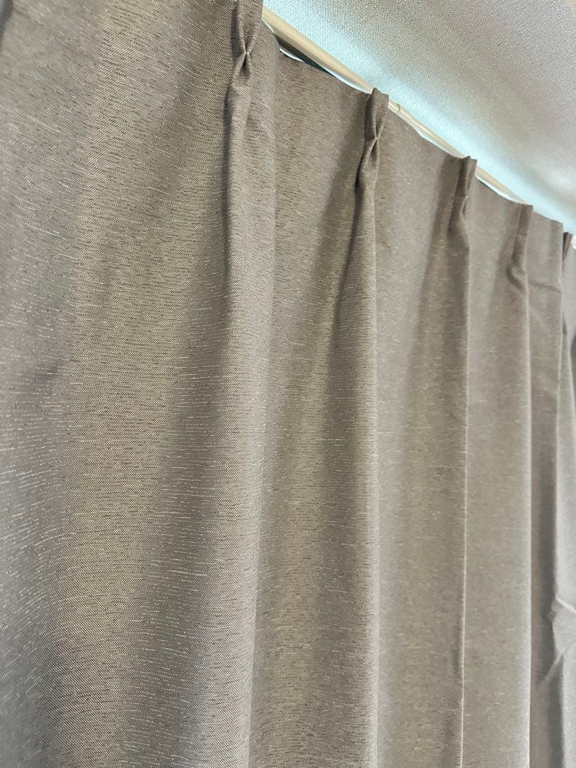 【セール】遮光1級カーテン ディナグレー＋採光レースカーテン 4枚セット