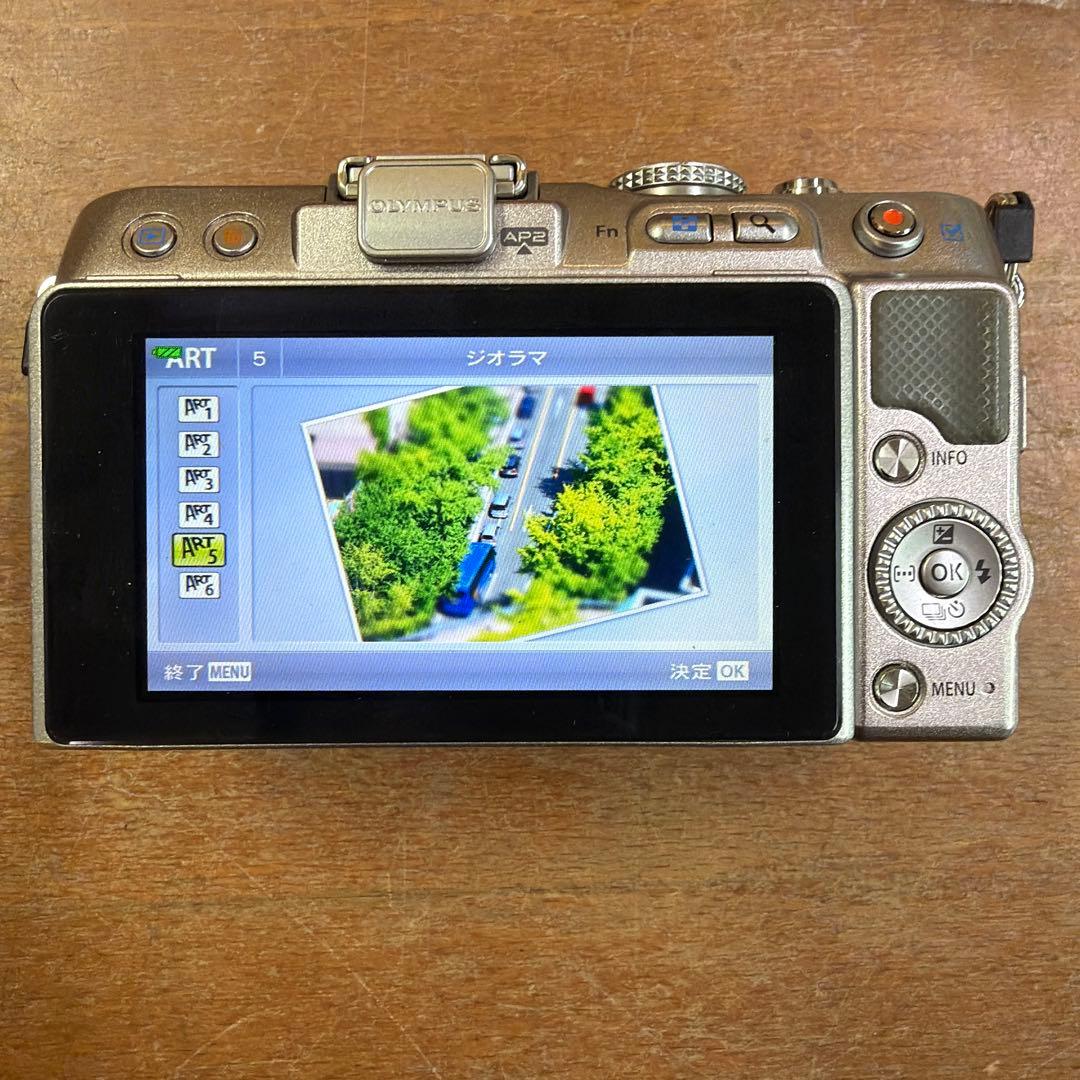 OLYMPUS PEN Lite E-PL3 レンズセット シルバー