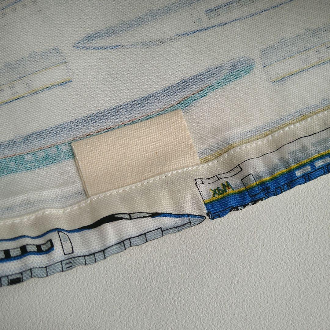 【kikim】入園入学グッズ9点　新幹線　生成り　ブルー