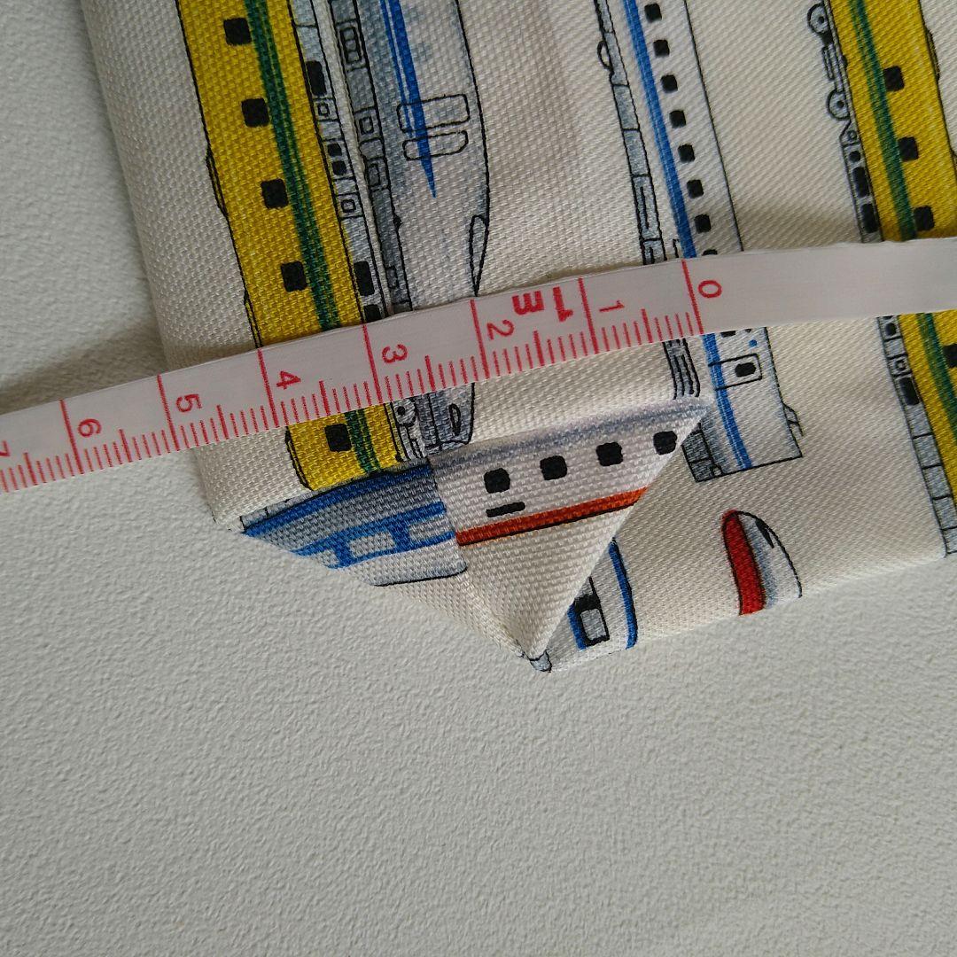 【kikim】入園入学グッズ9点　新幹線　生成り　ブルー