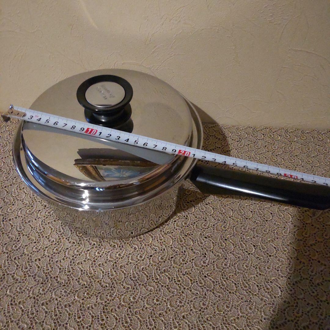 Amway Queen アムウェイ 大ソース 片手鍋 蓋付き