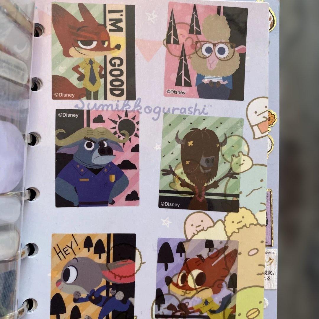 キャラクターシールセット（ハローキティ・パワーパフガールズ）