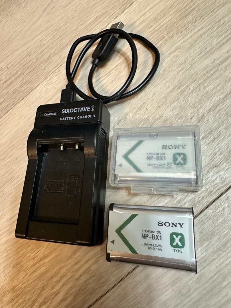 SONY ZV-1Fブラック　シューティング グリップ付　バッテリー2個