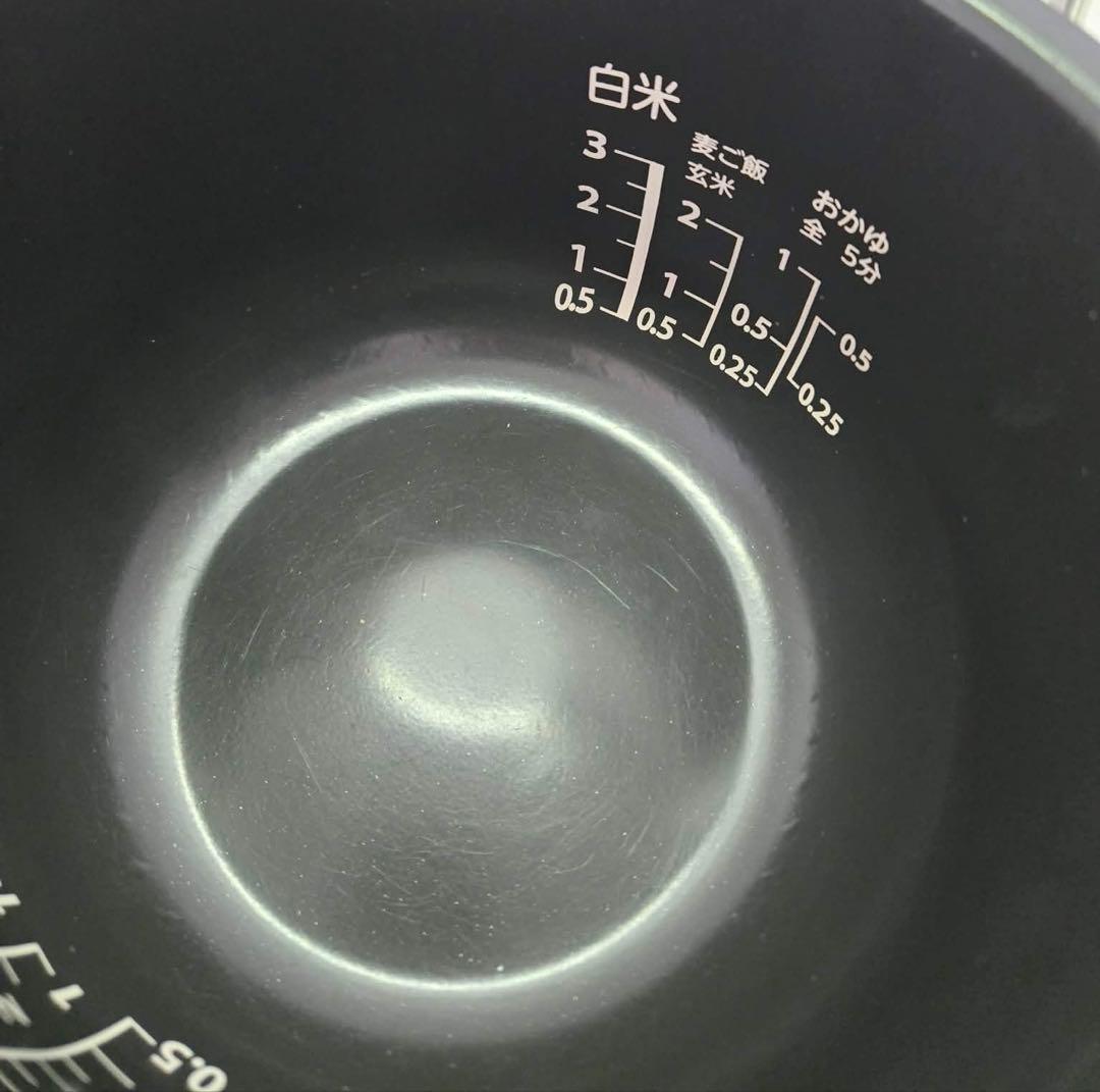 東芝 IH炊飯器 3合 23年製 ホワイト RC-5XT