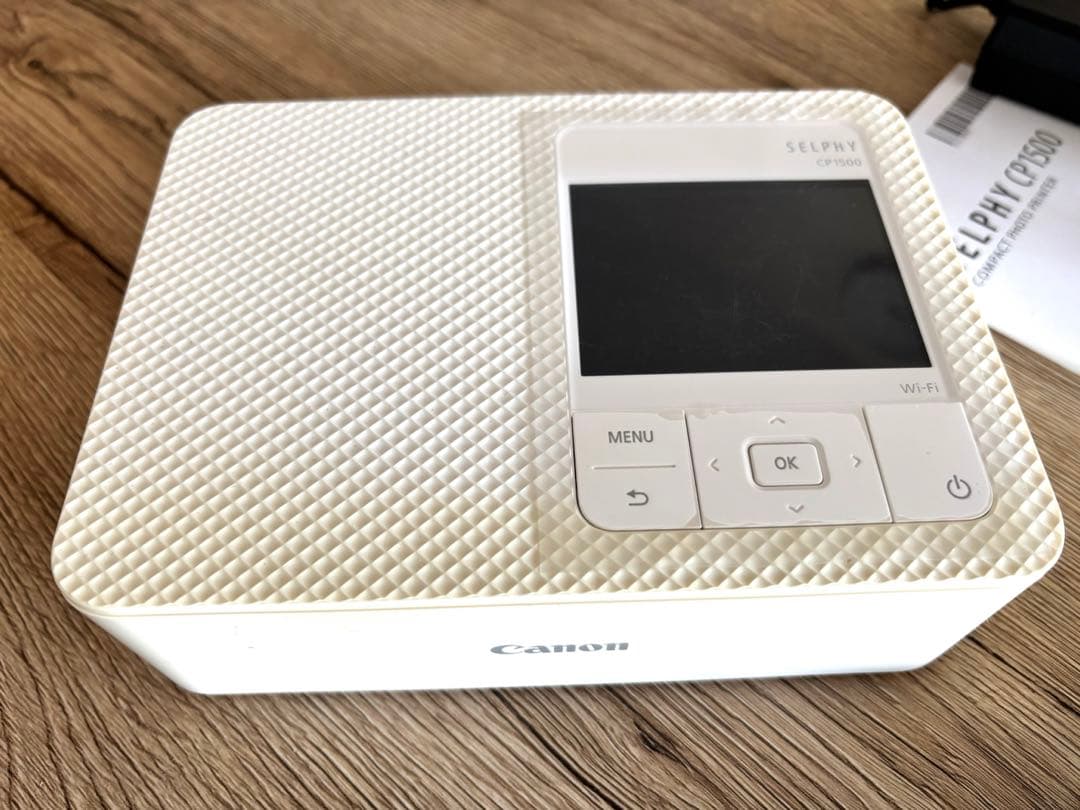 Canon SELPHY CP1500 本体　用紙　インク