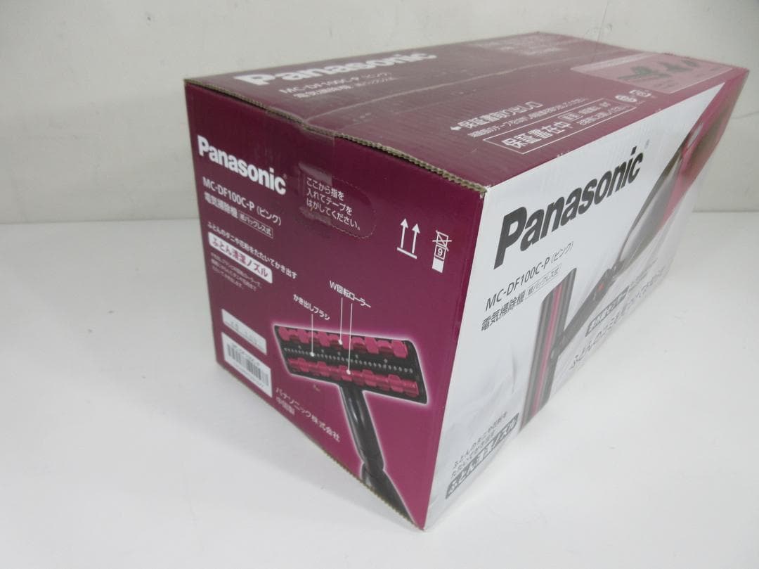 M1206Z【未開封】Panasonic 掃除機 MC-DF100C ピンク