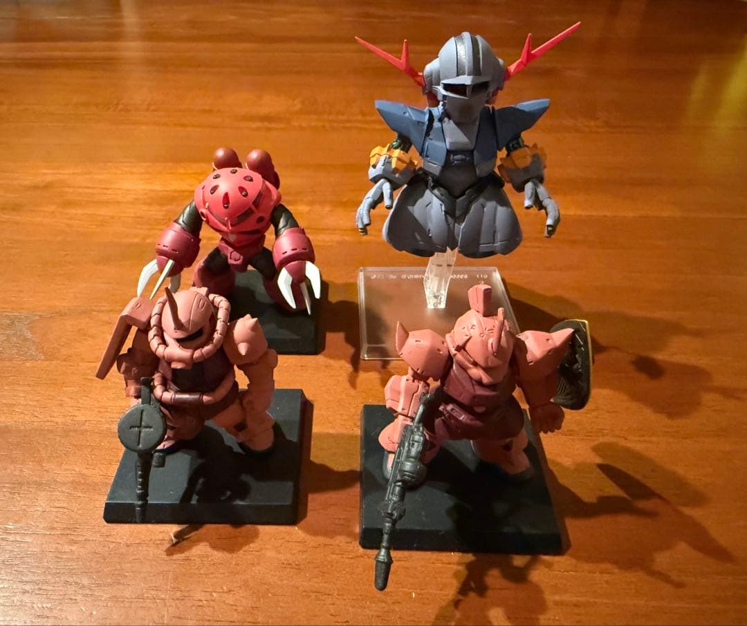 GUNDAM CONVERGE シャア専用　ザク　ゲルググ　ズゴック　ジオング