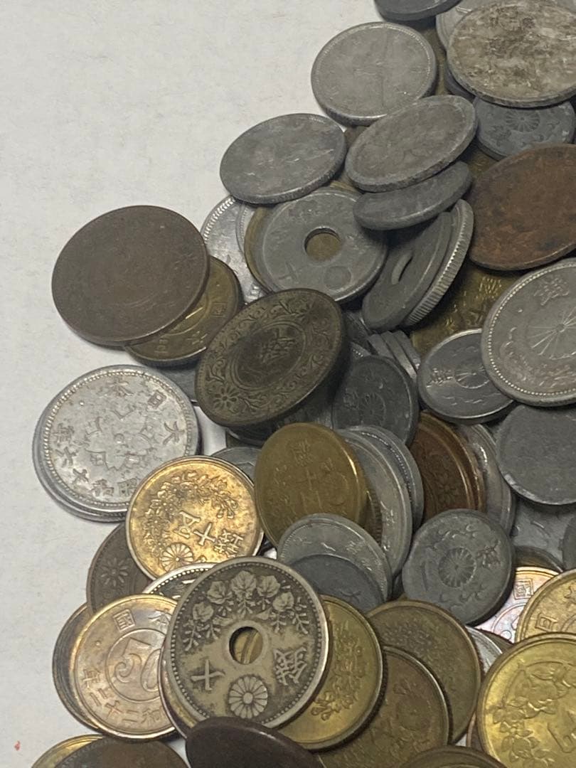 古銭 銅貨黄銅貨青銅貨ニッケル貨錫貨アルミ貨など大量 2.7㎏ NO.65