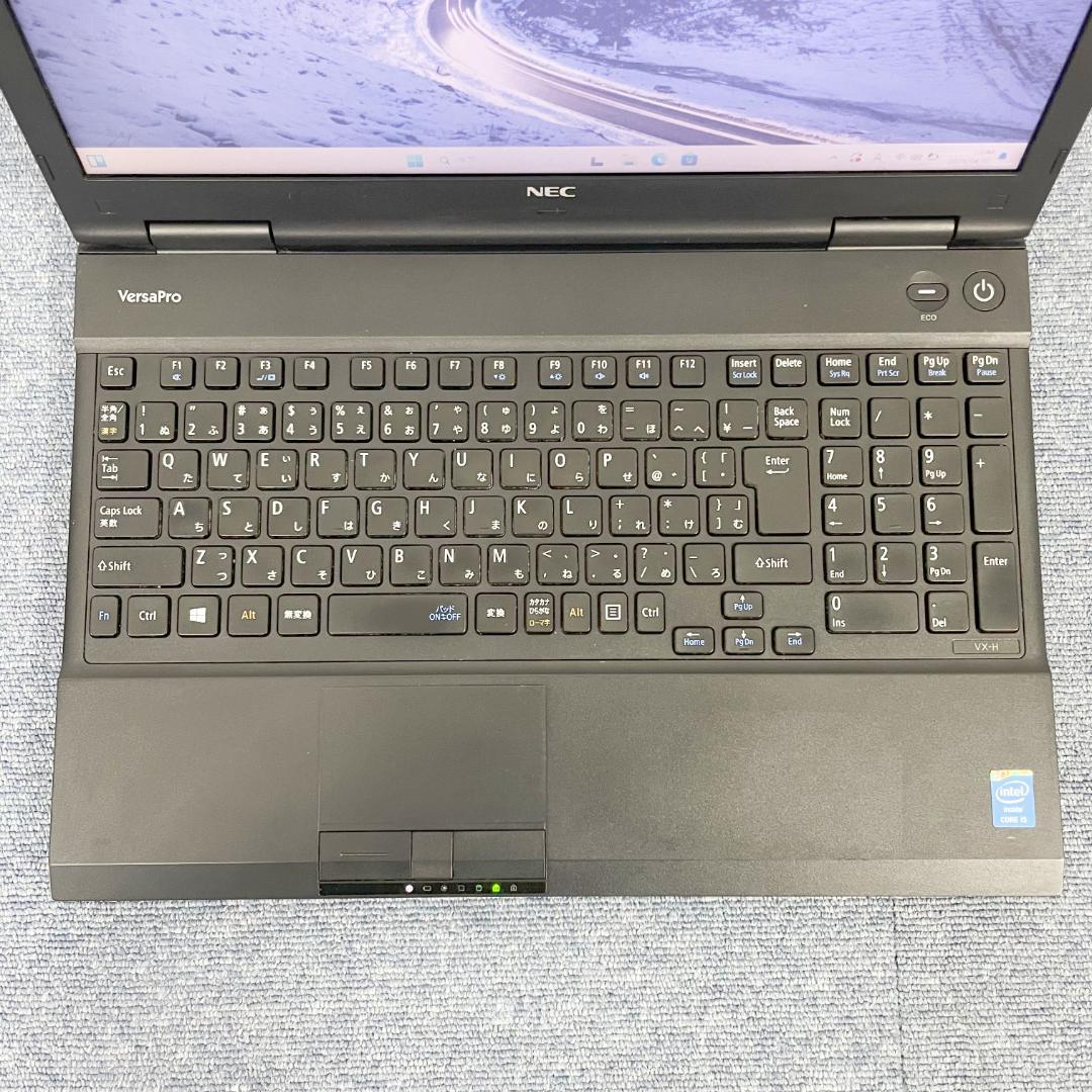 NEC　ノートパソコン　Windows11　オフィス付き　爆速SSD搭載