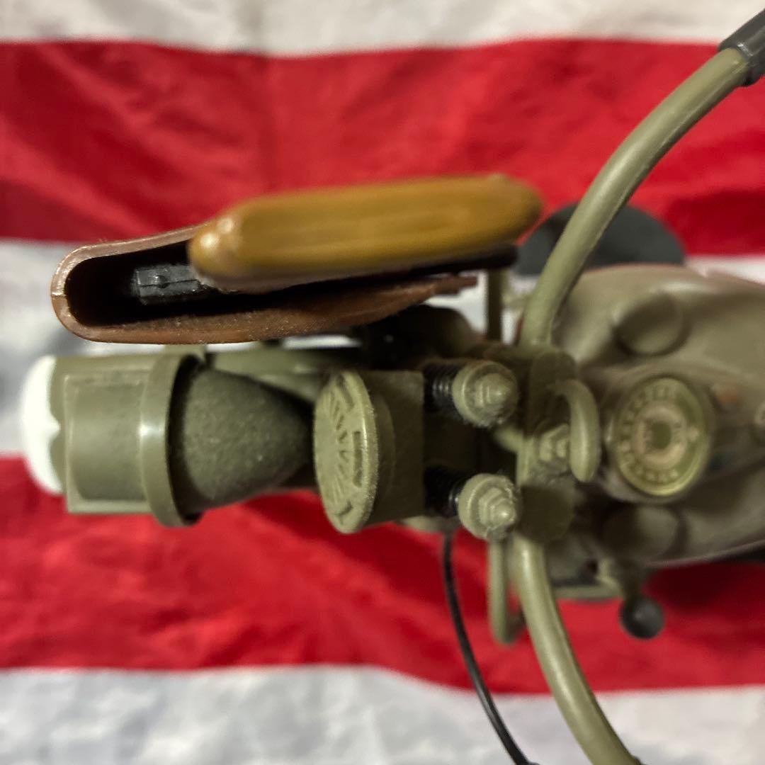 ハズブロ製1/6ハーレー・ダビッドソンWLA45&アメリカ陸軍伝令兵(訳あり品)